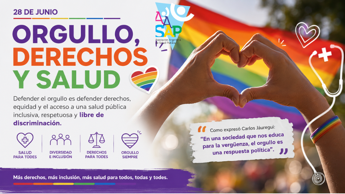 28 de junio: Orgullo, derechos y salud