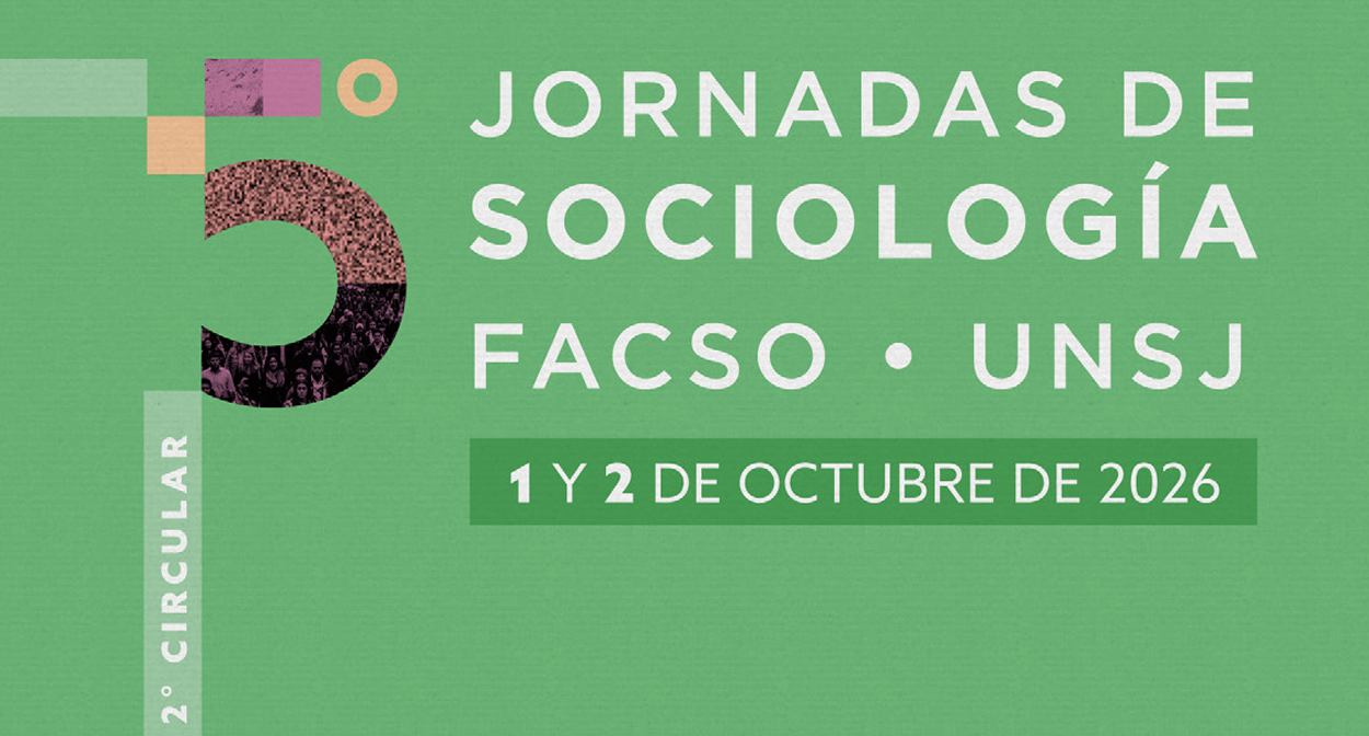 Convocatoria a presentación de trabajos: la salud pública y los cuidados en las V Jornadas de Sociología de San Juan