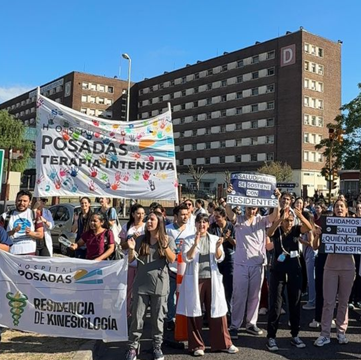 Hospital Posadas en riesgo: Defender a lxs residentes es defender la salud pública
