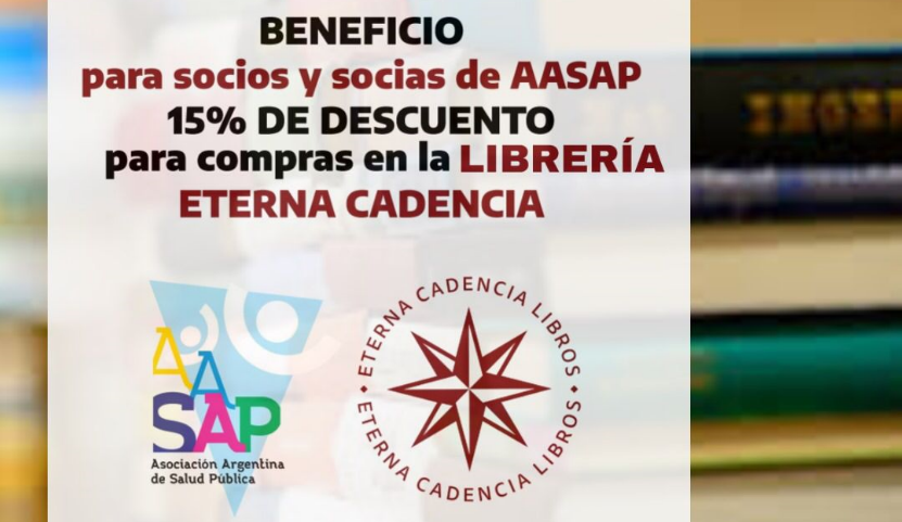 La AASAP y la Librería Eterna Cadencia se unen para ofrecer descuentos exclusivos a socios y socias